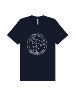 Navy Tri-Star Logo Shirt