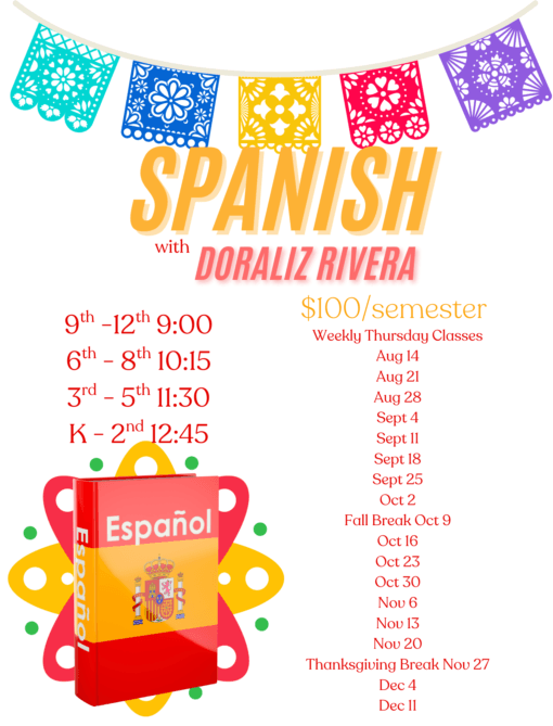 6th-8th Spanish Class