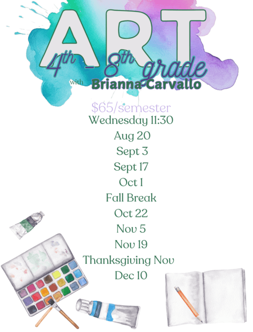 4th-8th Art Club