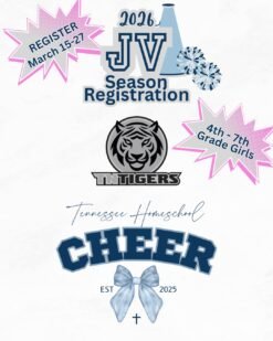 JV 2026 Cheer Season Registration