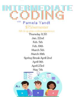 Intermediate Coding Class