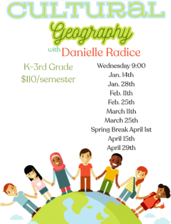 K-3rd Cultural Geography
