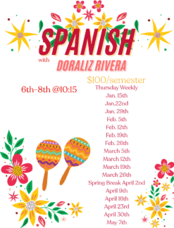 6th-8th Spanish Class