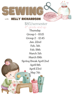 Sewing 2.0 (Intermediate)- 12:45pm