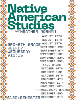 3rd-6th Native American Studies