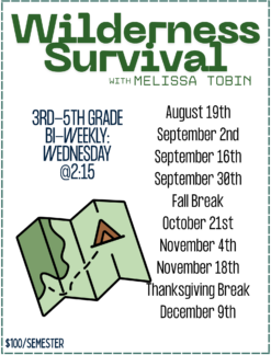 3rd-5th Wilderness Survival