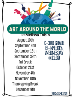 K-3rd Art Around the World