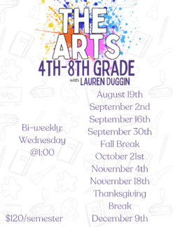 4th-8th The Arts