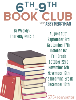 6th-9th Book Club