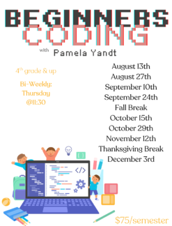 4th-8th Beginner's Coding