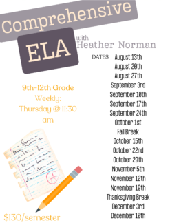9th-12th Comprehensive ELA