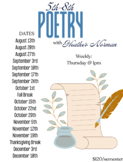 5th-8th Poetry
