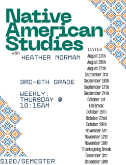 3rd-6th Native American Studies