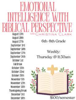 6th-8th Emotional Intelligence W/Bible
