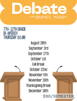 7th & Up Debate