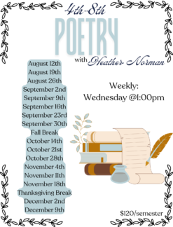 4th-8th Poetry