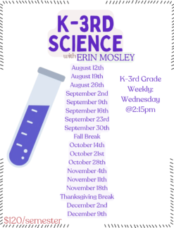 K-3rd Science