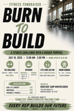 Burn to Build Fitness Fundraiser